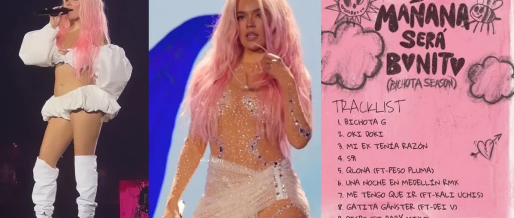 Karol G, álbum, ‘Mañana será bonito’, ‘Bichota season’, canciones, ‘Mi ex tenía razón’, Selena Quintanilla, homenaje, Anuel, Feid, indirecta, música, video, cantante, entretenimiento hoy, Q’Hubo de hoy, Q’Hubo Medellín