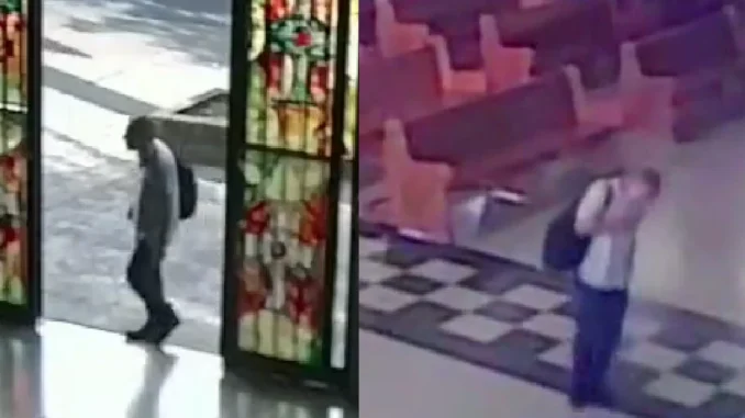 El robo en la iglesia tiene indignados a los feligreses de ese sector de Bello