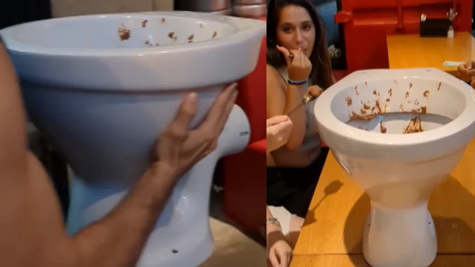 Helado, chocolate, viral, inodoro, mundo curioso, restaurante, experiencias, video, virales hoy, Q’Hubo de hoy, Q’Hubo Medellín