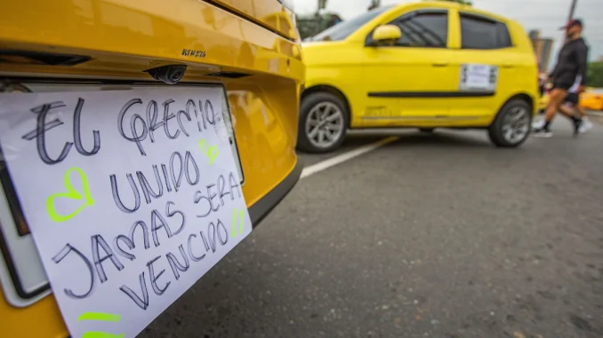Taxistas Paro