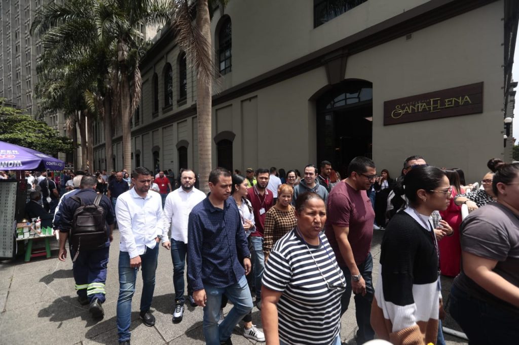 El simulacro por sismo en Medellín se llevó a cabo en todas las instituciones públicas