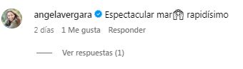 Comentarios en redes sociales