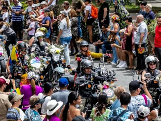 Así fue el desfile de motos Héroes de la Patria de la Feria de las Flores.