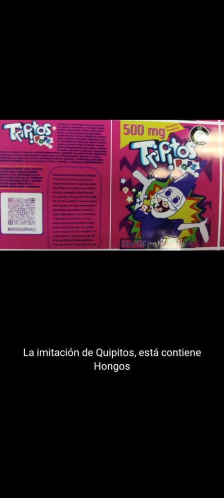 Los distribuidores de estos productos imitan casi en su totalidad a los dulces originales.