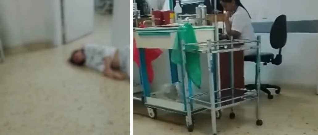 mujer muere hospital Sabaneta 2