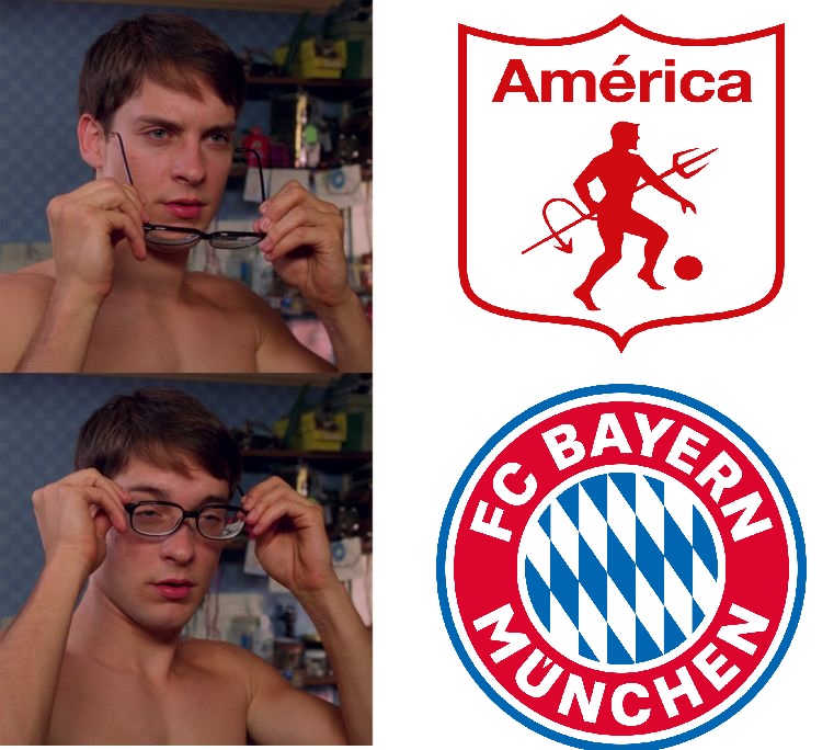 Memes partido Nacional vs. América