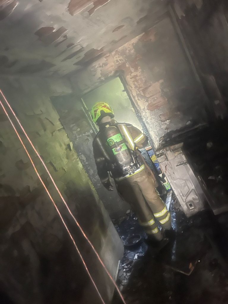 Incendio Villatina