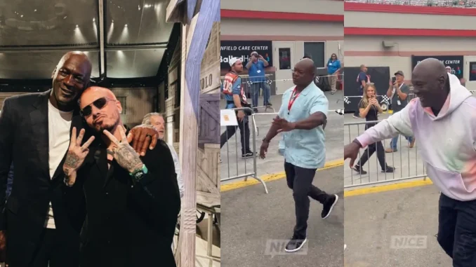 J Balvin, Michael Jordan, video, escolta, viral, polémico, farándula, carrera de autos, encuentro, entretenimiento cantante, deportista, Q’Hubo de hoy, Q’Hubo Medellín, Nascar