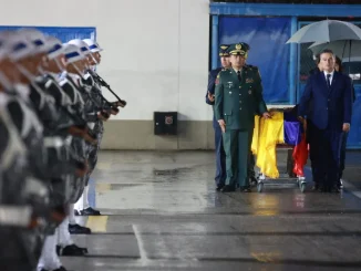 Así fue la llegada del cuerpo de Botero al Aeropuerto de Rionegro este lunes 25 de septiembre.