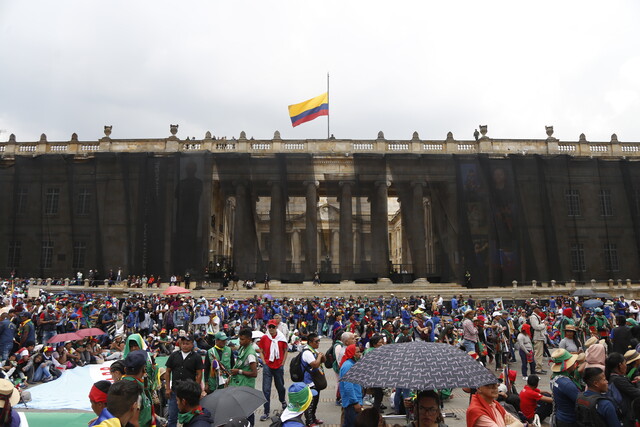 Marcha en Bogotá