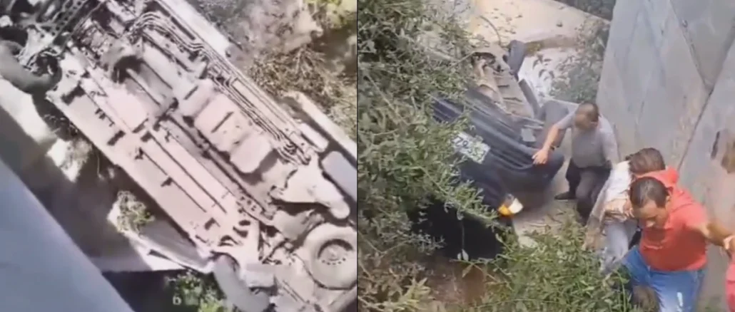 El accidente se dio en el sector conocido como Arenales de Amagá.