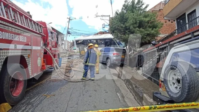 Accidente en Bello dejó 2 muertos: una mujer y un conductor