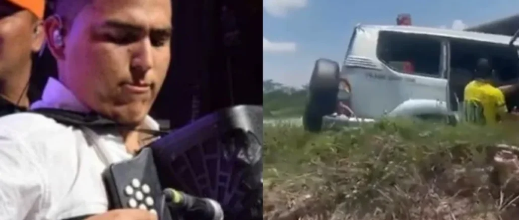 Otro artista vallenato murió en un aparatoso accidente de tránsito