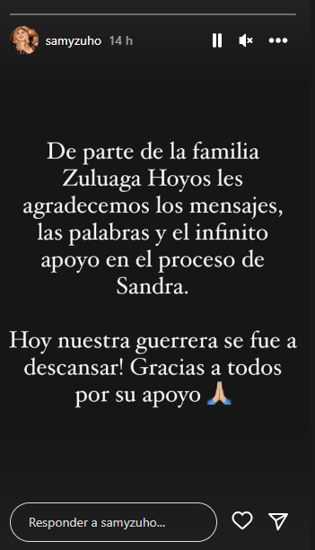 Sandra Zuluaga, lucha con el cáncer, paisa, Europa, luto, tratamiento médico, cáncer, tumor, quimioterapia, salud, Q’Hubo Medellín, Q’Hubo de hoy