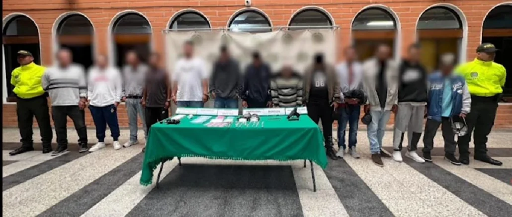 La captura de 15 personas que facilitaban el tráfico de fentanilo hace parte de una operación conjunta entre la Policía y la Fiscalía.