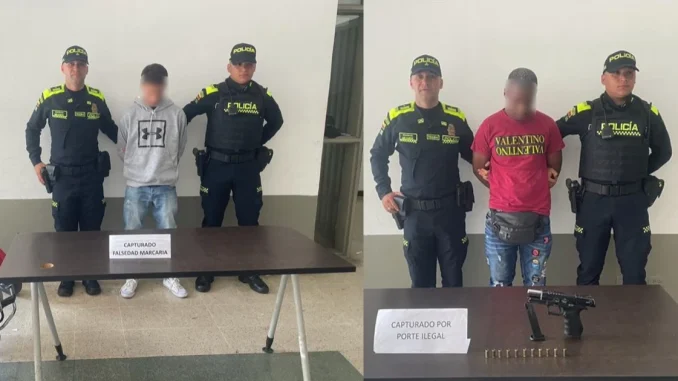 12 personas fueron capturadas en flagrancia durante el operativo de seguridad en Manrique.