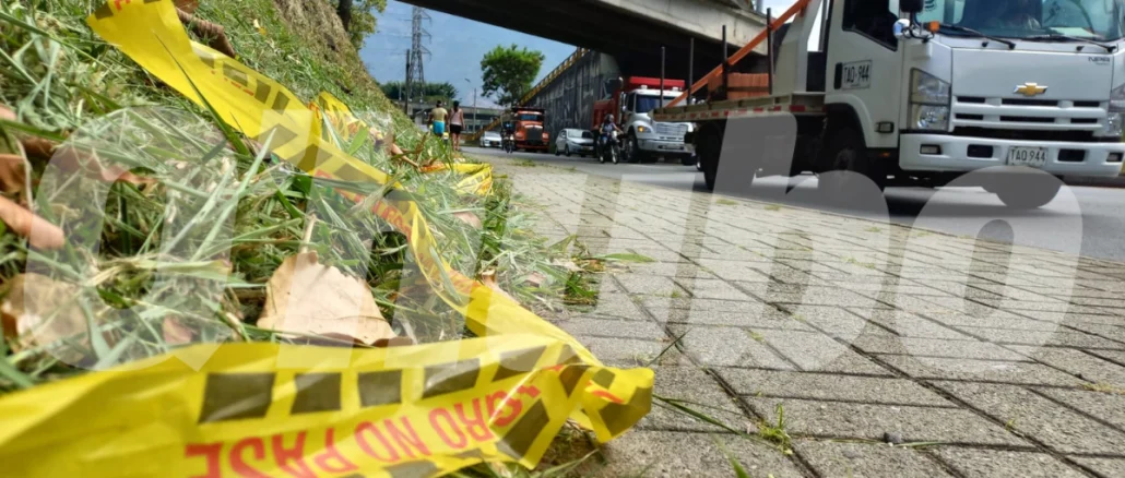 El hombre falleció en el lugar tras el intento de robo de su moto en Bello.