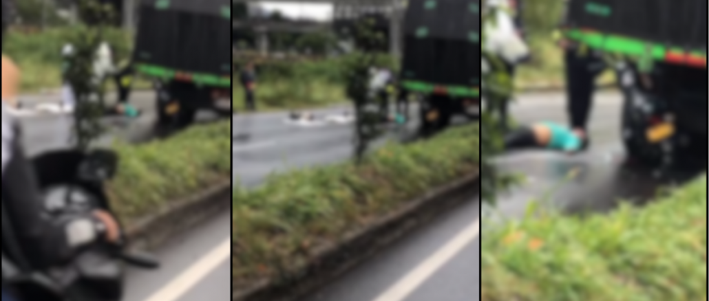 Accidente motociclista