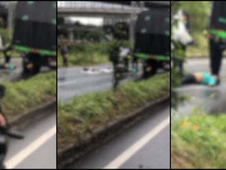 Accidente motociclista