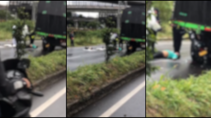 Accidente motociclista