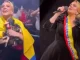Adele, bandera, cinta, Colombia, show, concierto, regalo, latinos, Las Vegas, gesto, video, viral, Q’Hubo entretenimiento, Q’Hubo de hoy