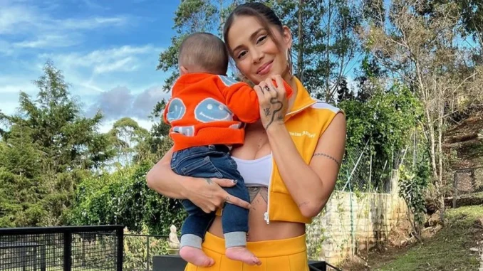Greeicy Rendón, Mike Bahía, cantantes, artistas, Kai, rostro, hijo, bebé, video, viral, farándula, Q’Hubo Medellín, entretenimiento