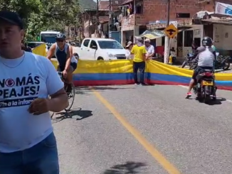 Marcha peaje Barbosa