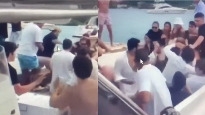 Pelea yate Barú