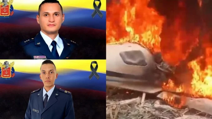 Víctimas de accidente aéreo en Cali