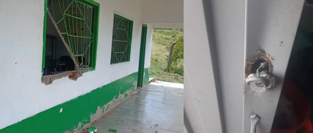 Roban computadores y hasta una nevera en escuelas de Antioquia